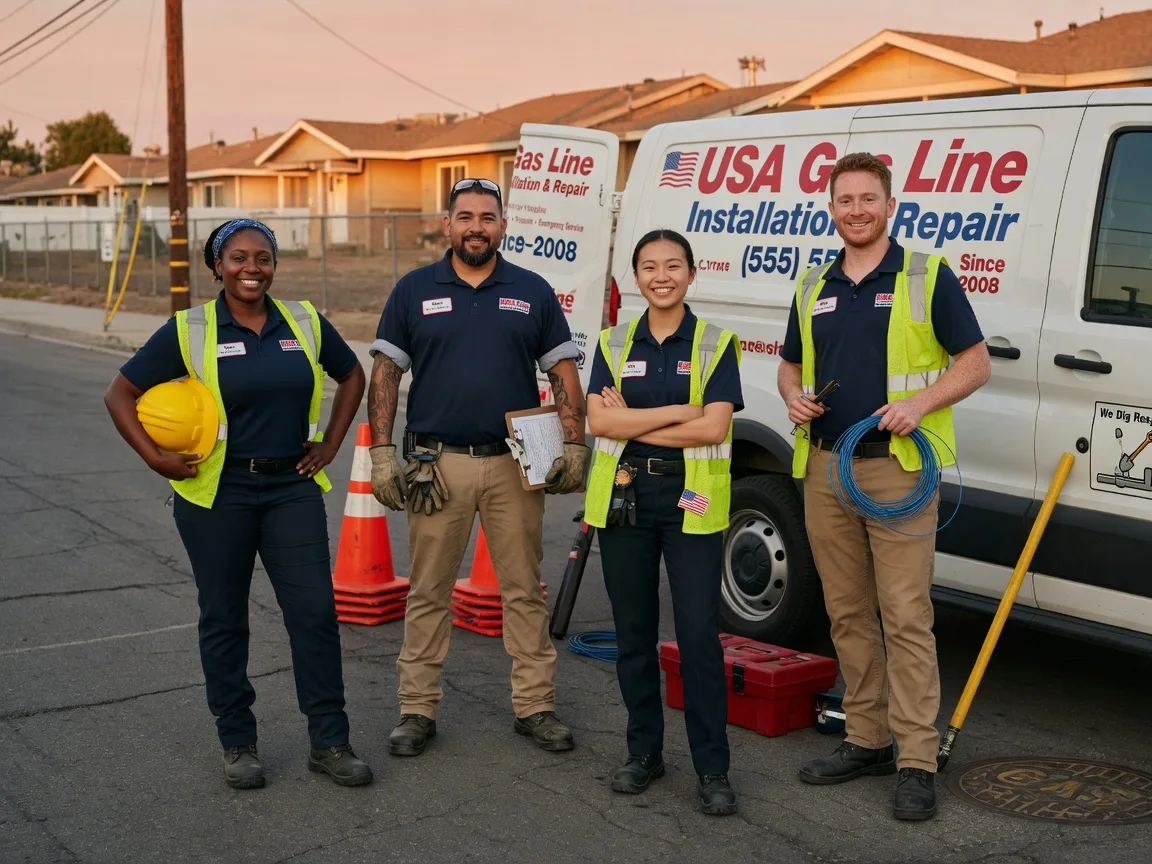 Gas Line Installation company in Adkins, TX